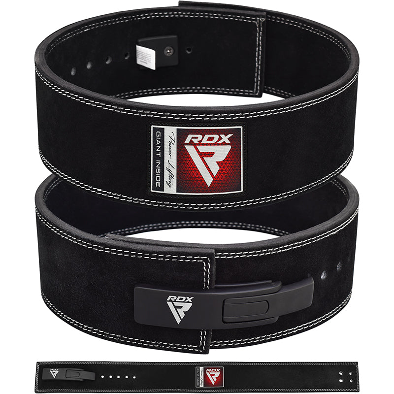 RDX / CEINTURE DE MUSCULATION 10CM DE LARGE EN CUIR APPROUVÉE PAR L'USPA ET LE CONGRÈS MONDIAL DE POWERLIFTING