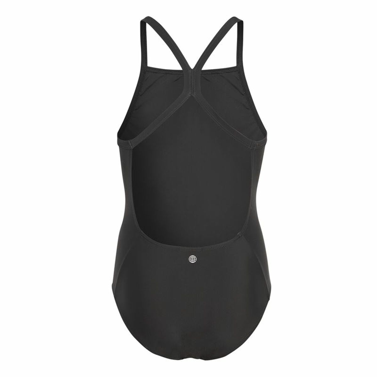Swimsuit for Girls Adidas Big Logo Black-4
