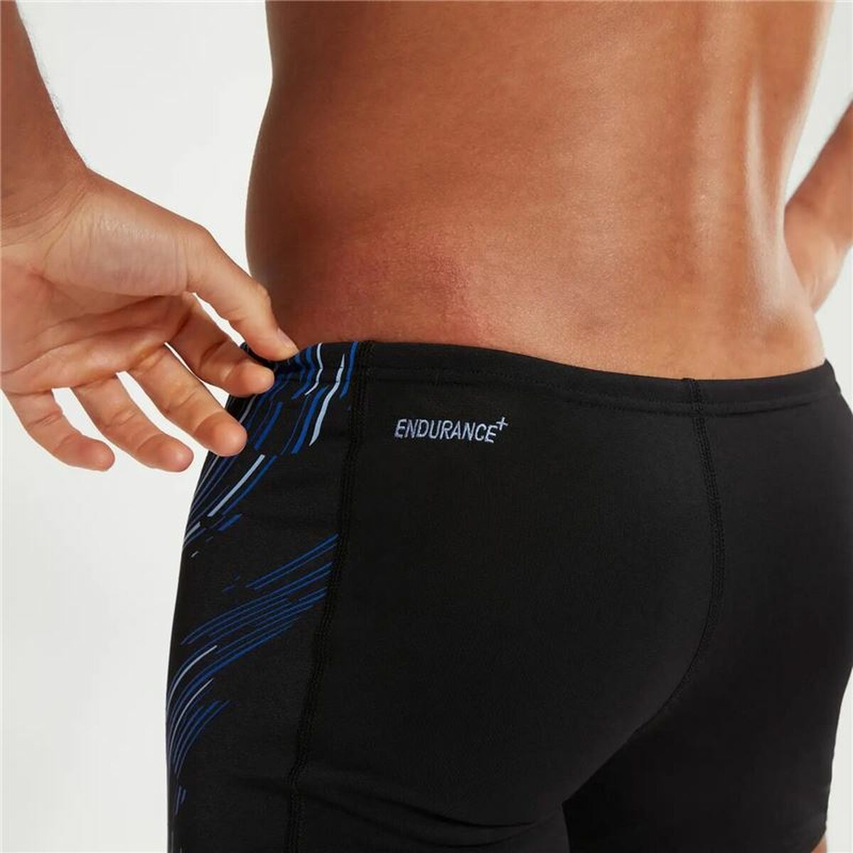 Men’s Bathing Costume Speedo Black-1