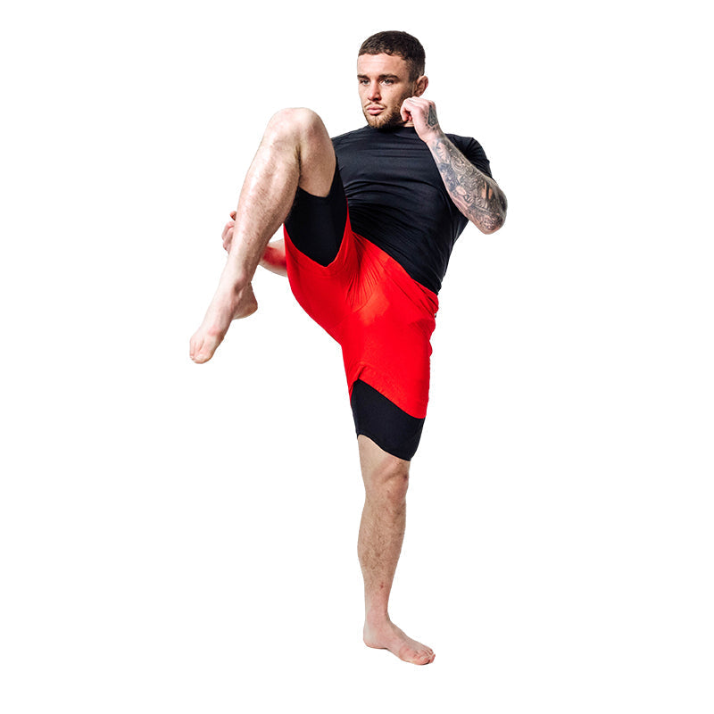 Shorts de compression 2-en-1 T16 MMA