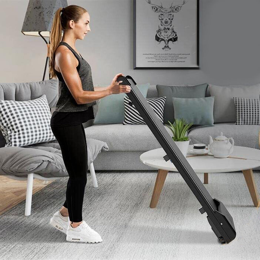 Tapis de course pliable avec télécommande