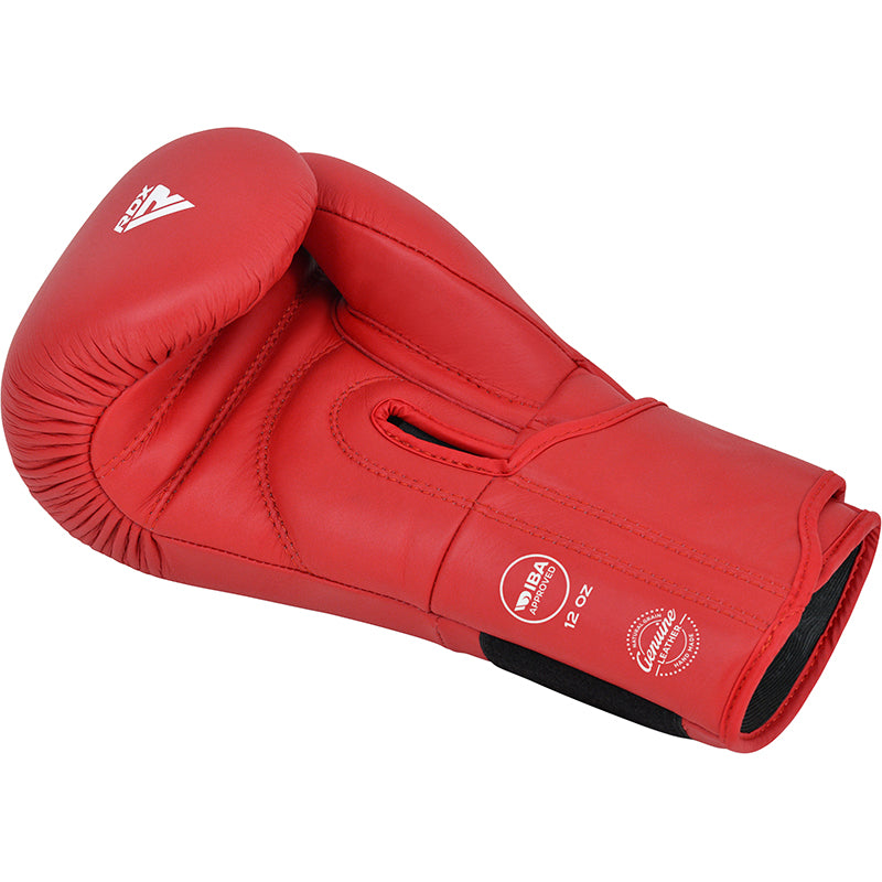RDX Gants de boxe pour compétitions amateurs rouge