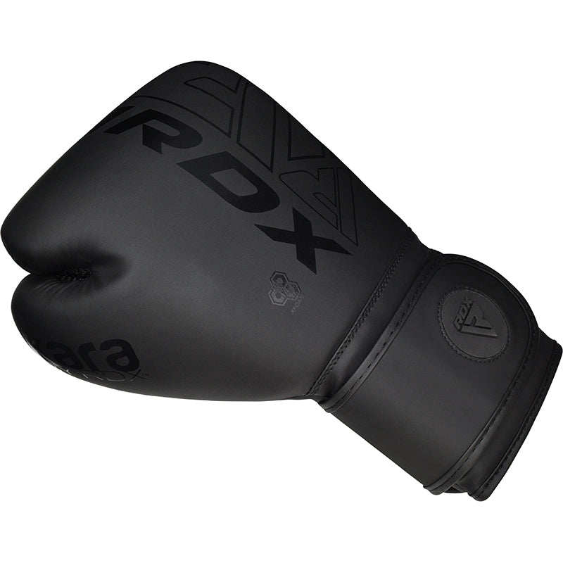 RDX F6 Kara Gants de Boxe Noir 6oz