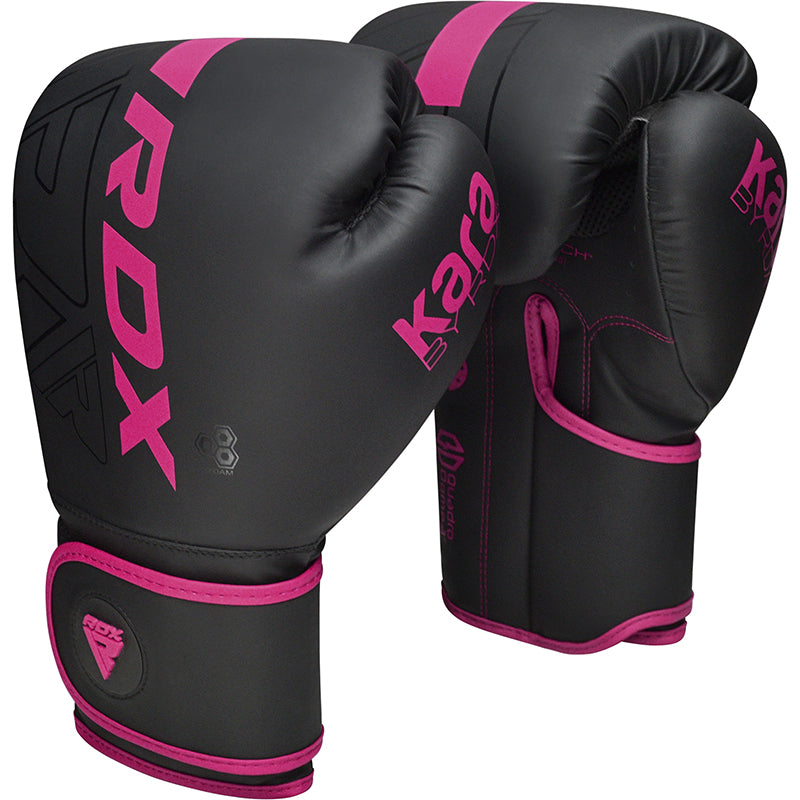 RDX F6 Kara Gants de Boxe Noir 6oz