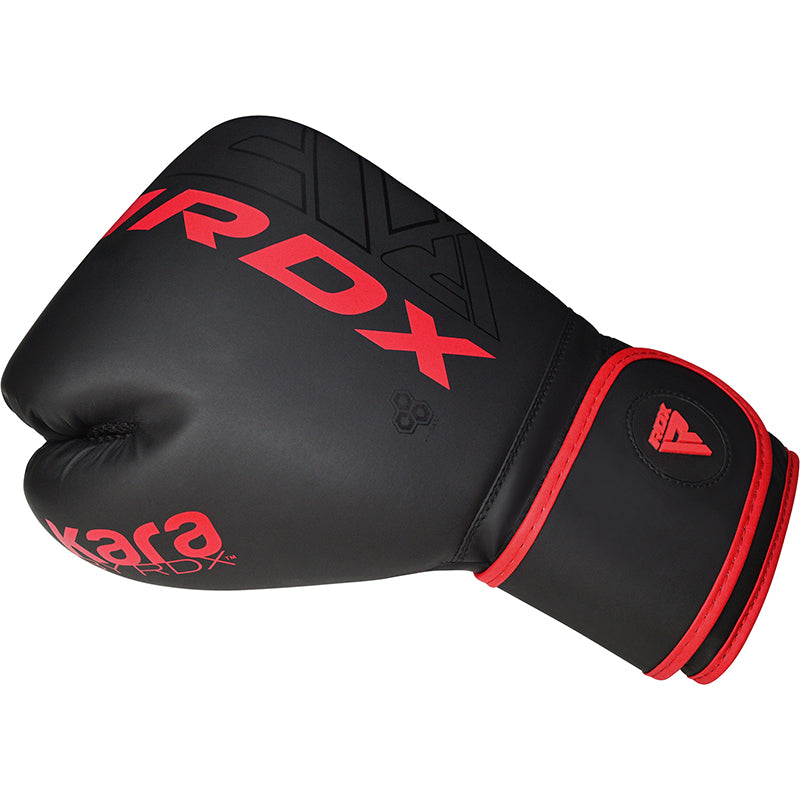 RDX F6 Kara Gants de Boxe Noir 6oz