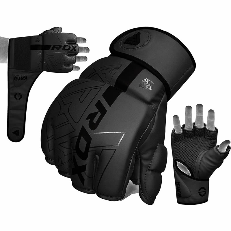 RDX F6 KARA Gants de Grappling et MMA
