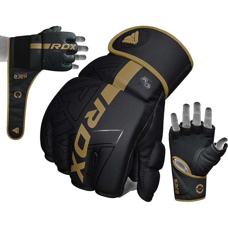 RDX F6 KARA Gants de Grappling et MMA