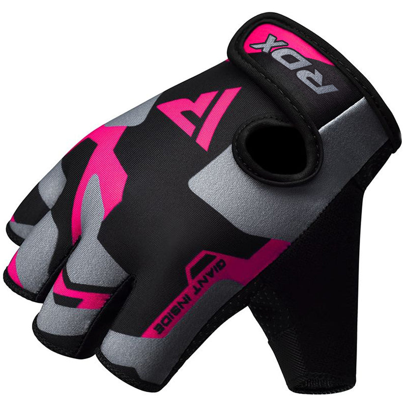 RDX F6 Rose Femmes Gants de Musculation