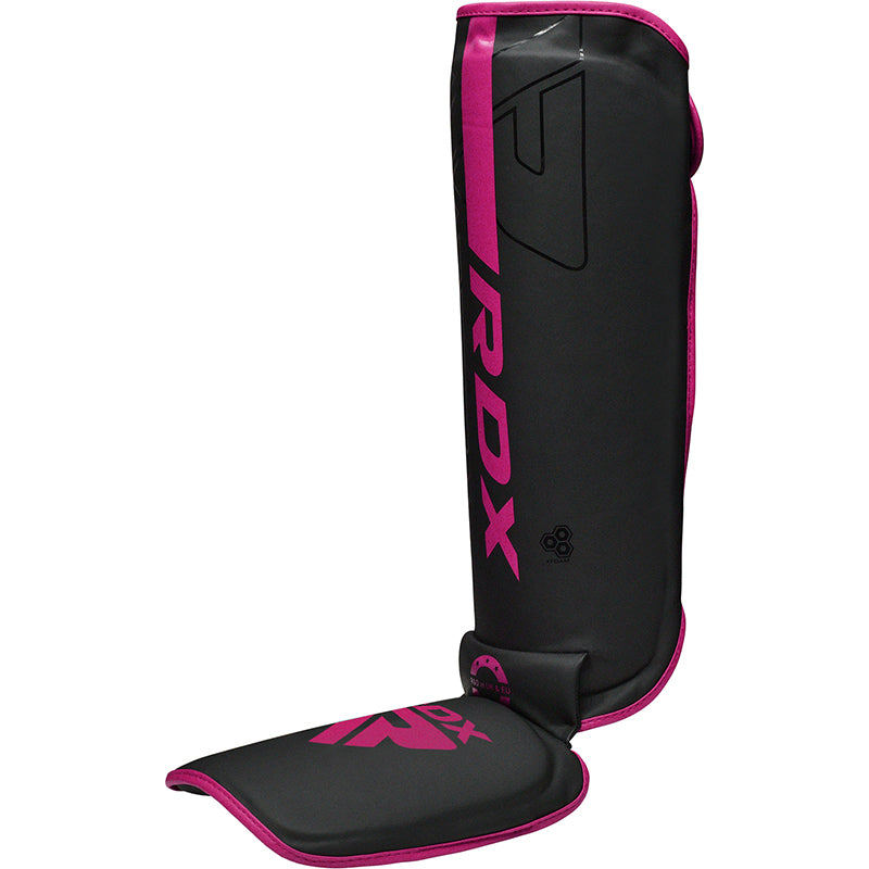 RDX F6 KARA MMA Protège-Tibias Cuir PU