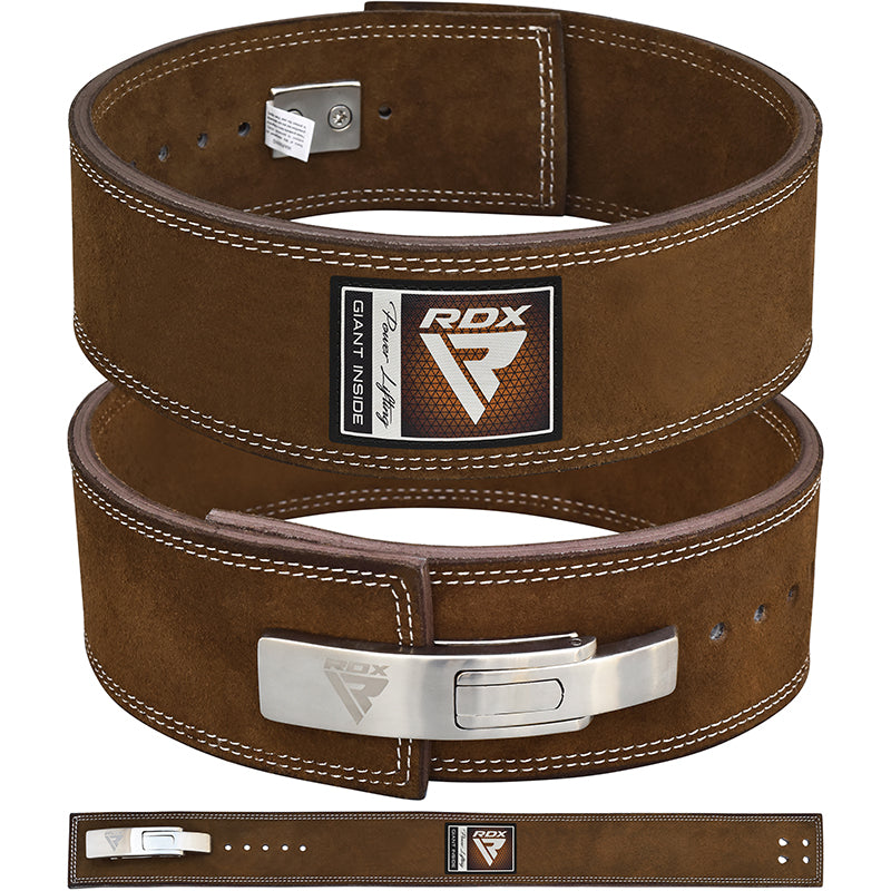 RDX / CEINTURE DE MUSCULATION 10CM DE LARGE EN CUIR APPROUVÉE PAR L'USPA ET LE CONGRÈS MONDIAL DE POWERLIFTING