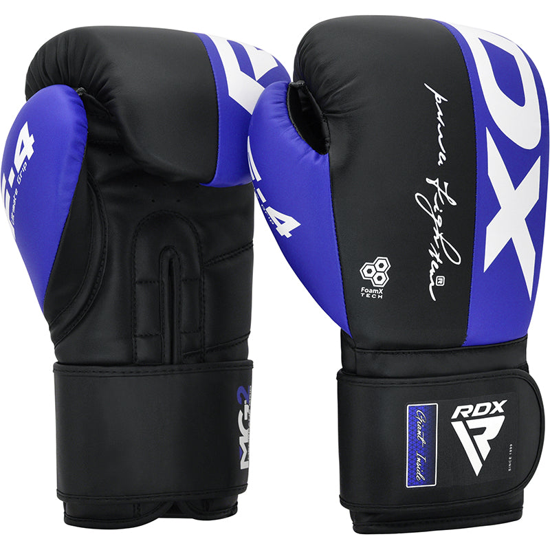 Rdx F4 Gants De Boxe Et d'Entraînement Avec Sangle Scratch