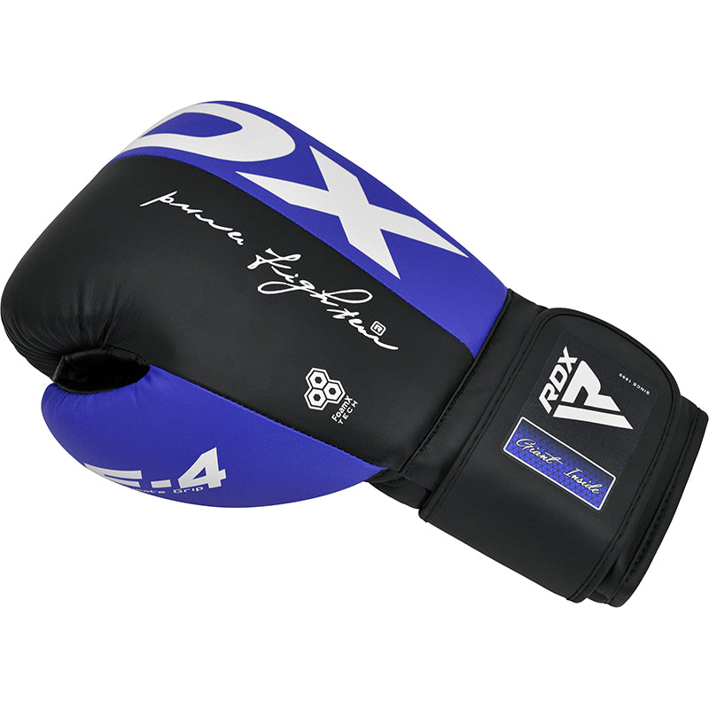 Rdx F4 Gants De Boxe Et d'Entraînement Avec Sangle Scratch
