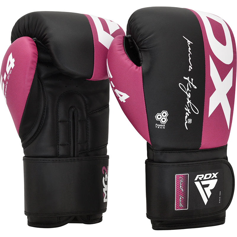 Rdx F4 Gants De Boxe Et d'Entraînement Avec Sangle Scratch
