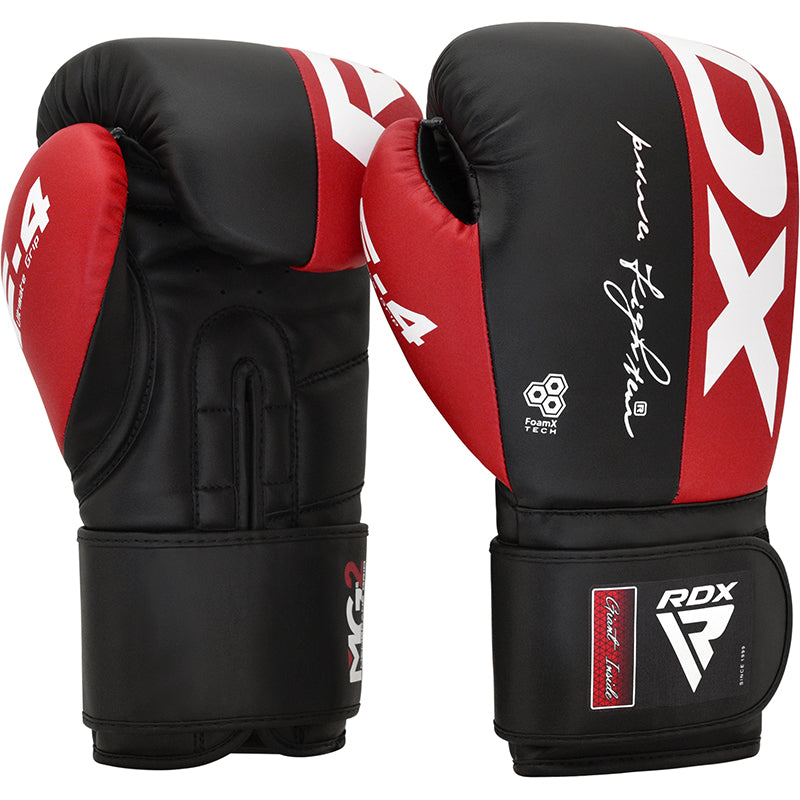 Rdx F4 Gants De Boxe Et d'Entraînement Avec Sangle Scratch