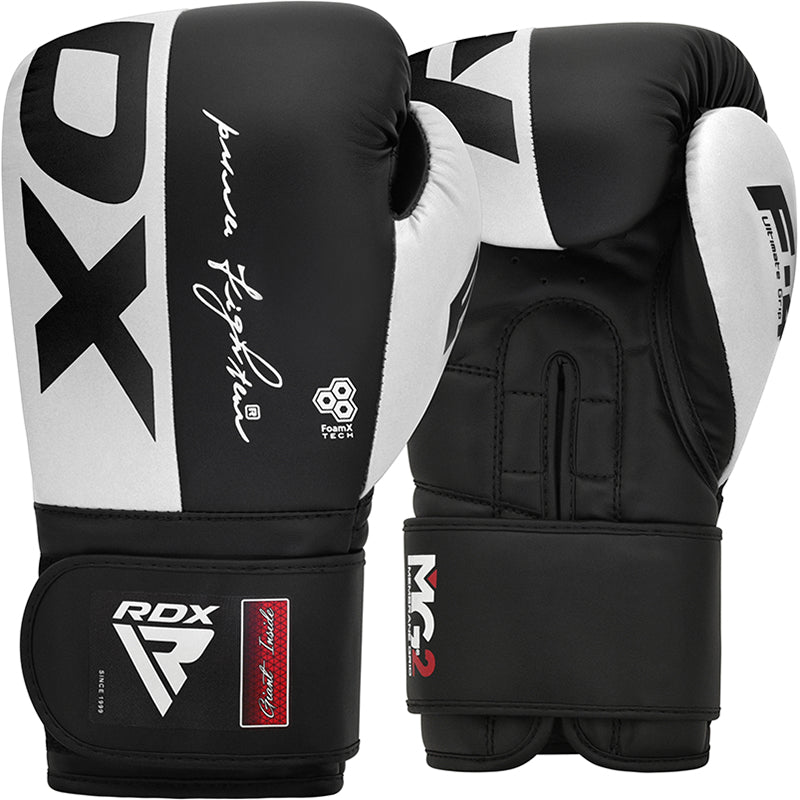 Rdx F4 Gants De Boxe Et d'Entraînement Avec Sangle Scratch