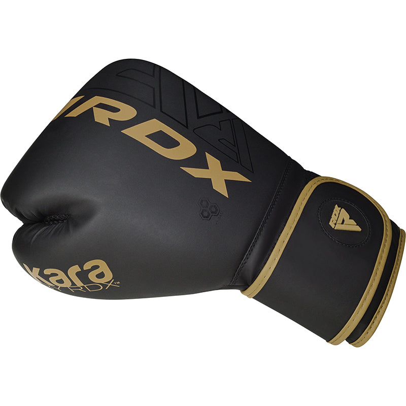 RDX F6 Kara Gants de Boxe Noir 6oz