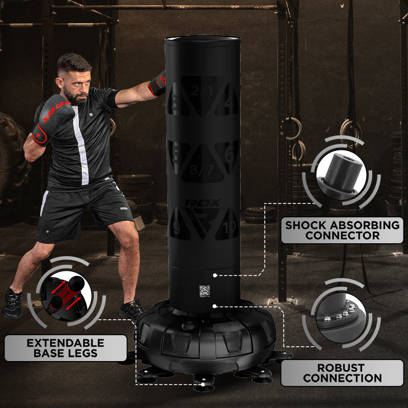 RDX KT Ronin Ensemble 2-en-1 Vert Sac de Boxe d'1m83 avec Cibles & Gants
