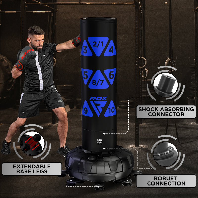 RDX KT Ronin Ensemble 2-en-1 Vert Sac de Boxe d'1m83 avec Cibles & Gants
