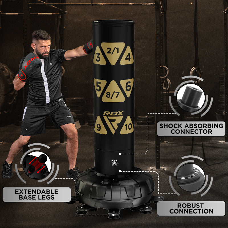 RDX KT Ronin Ensemble 2-en-1 Vert Sac de Boxe d'1m83 avec Cibles & Gants