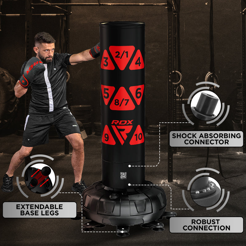 RDX KT Ronin Ensemble 2-en-1 Vert Sac de Boxe d'1m83 avec Cibles & Gants