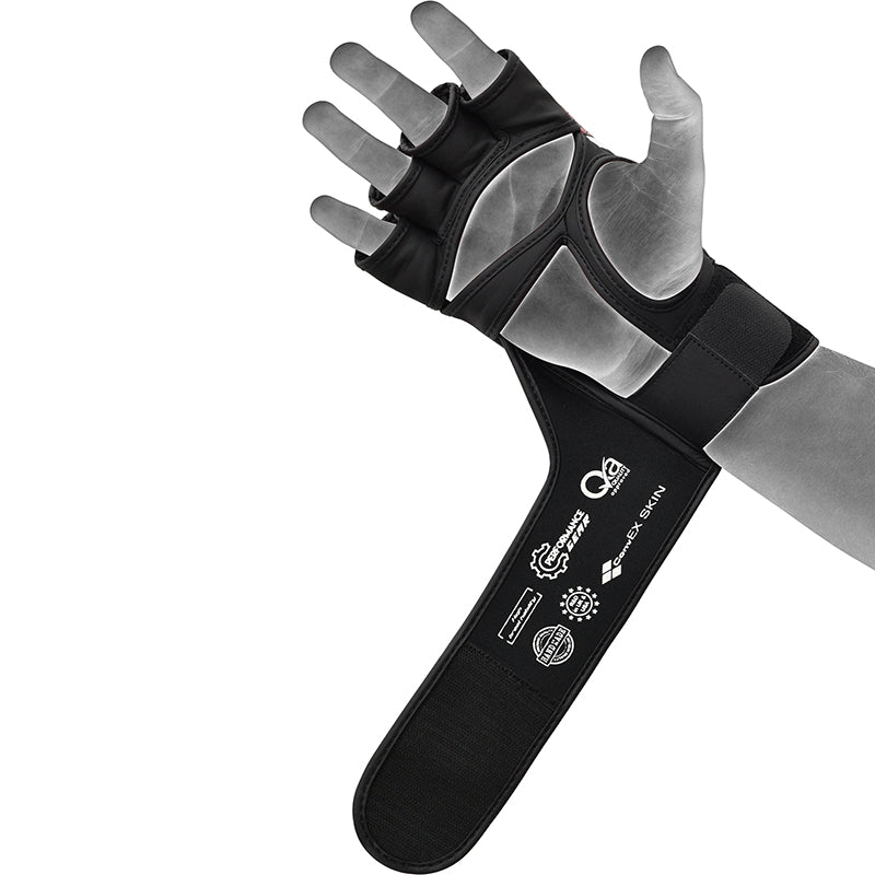 RDX GANTS DE GRAPPLING AURA PLUS T-17