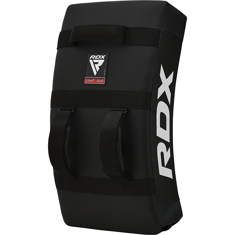 RDX T1 Bouclier de frappe incurvé et rembourré en gel avec poignées en nylon