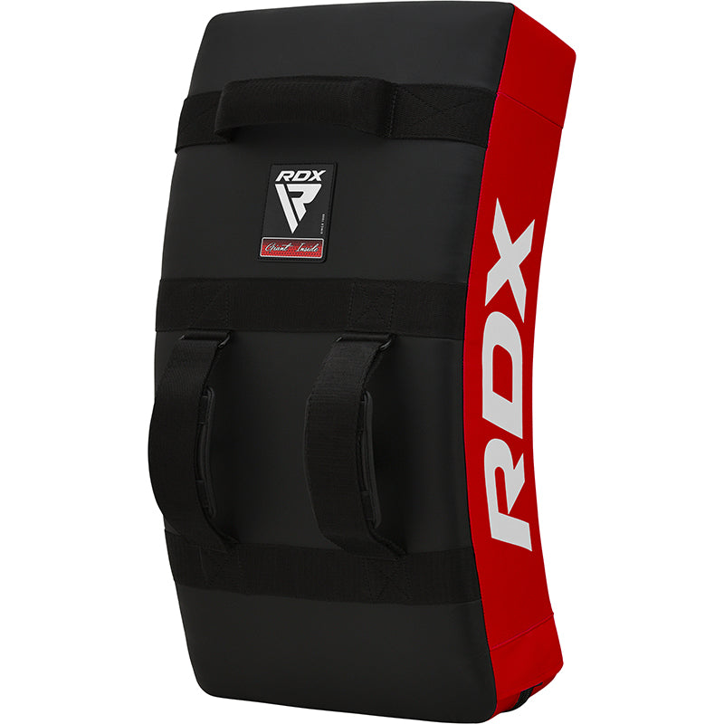 RDX T1 Bouclier de frappe incurvé et rembourré en gel avec poignées en nylon