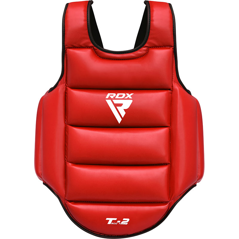 RDX T2 CE Plastron Pour le Karaté Certifié Protège Poitrine Rembourré
