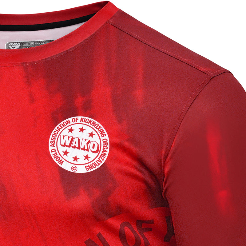 RDX WAKO T SHIRTS T1 rouge