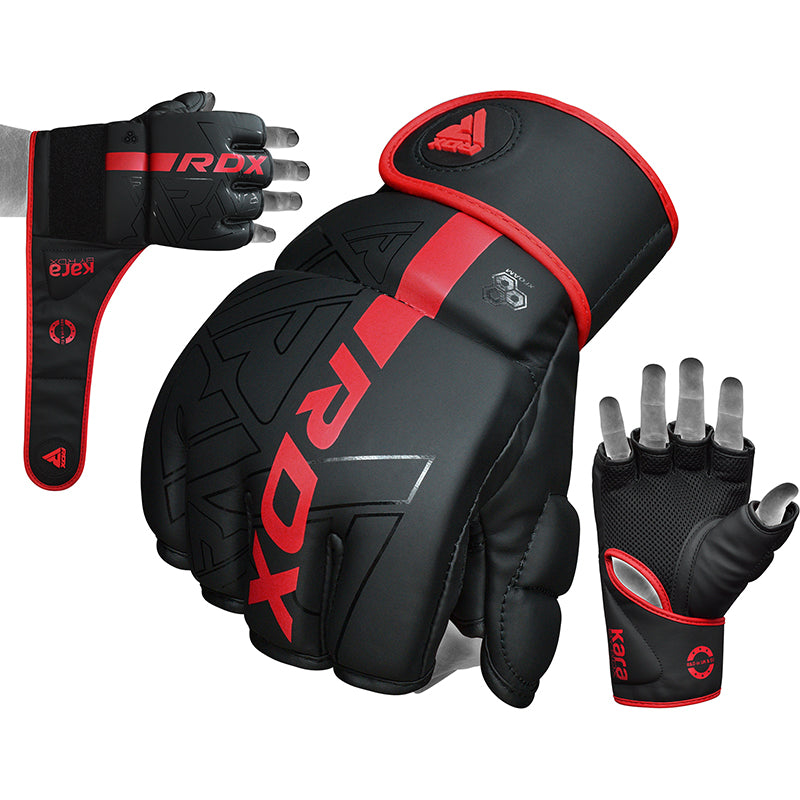 RDX F6 KARA Gants de Grappling et MMA