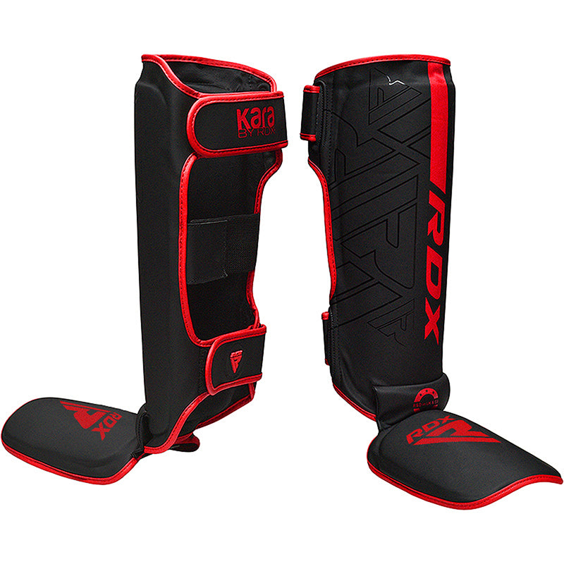 RDX F6 KARA MMA Protège-Tibias Cuir PU