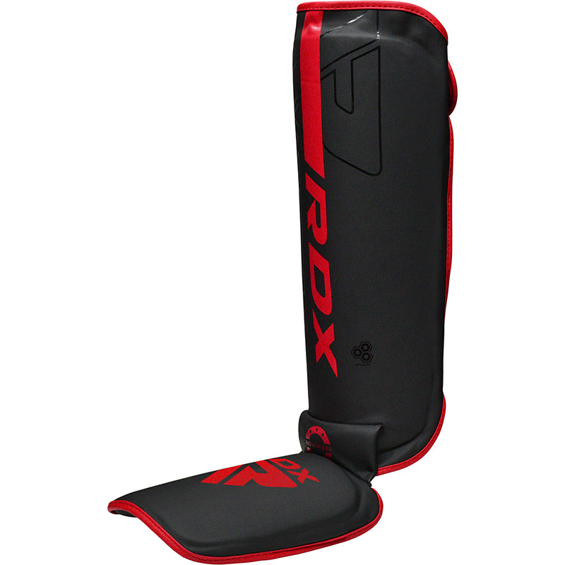 RDX F6 KARA MMA Protège-Tibias Cuir PU