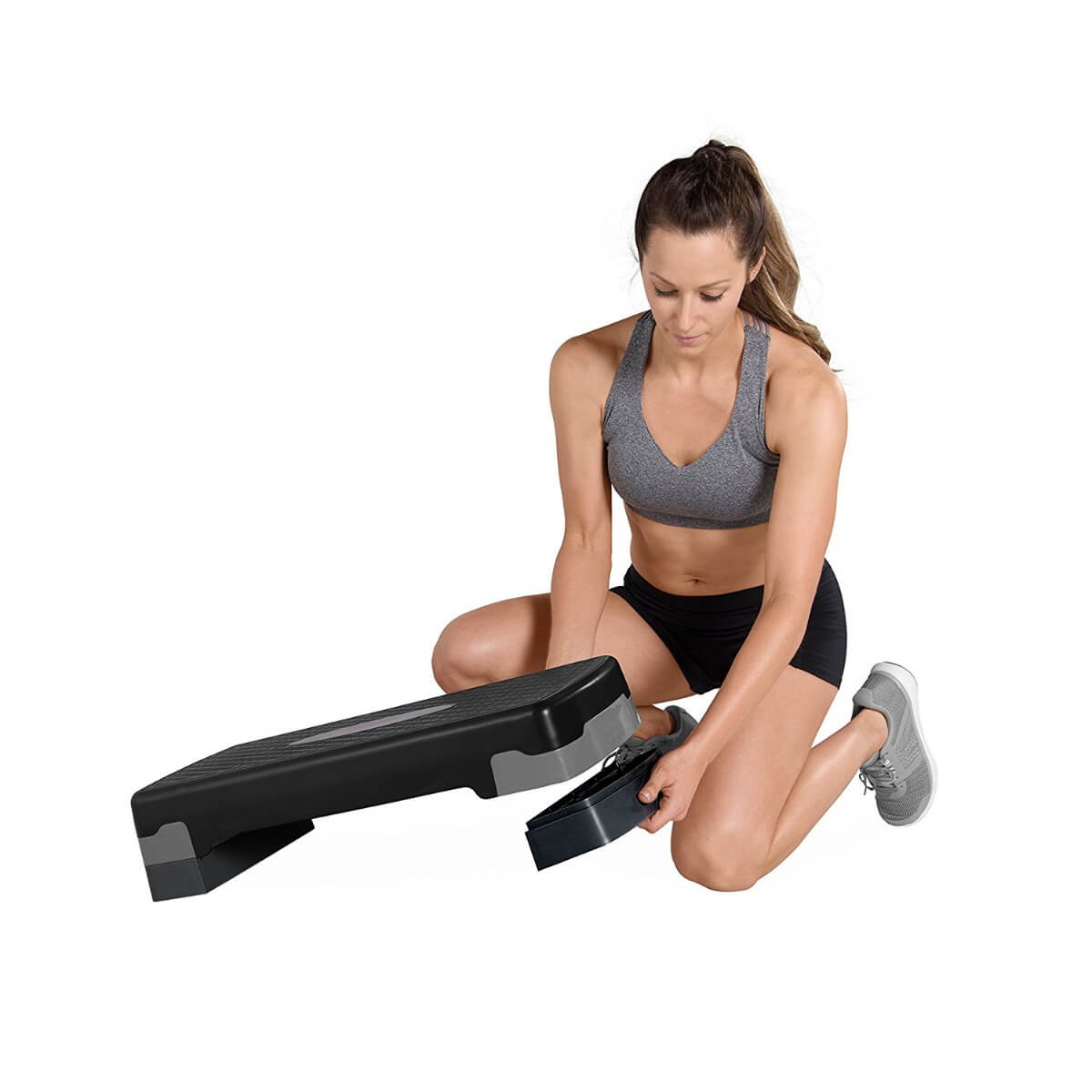 Step (plateforme de fitness) à hauteur réglable-3