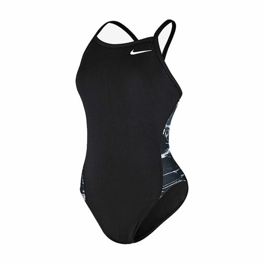 Women’s Bathing Costume Nike Racerback Black-0