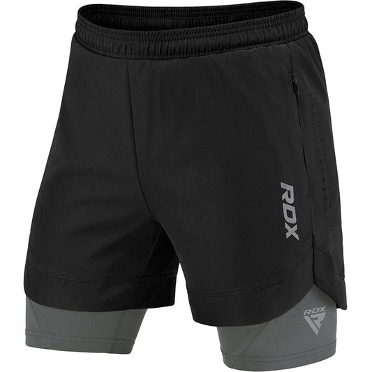 Shorts de compression 2-en-1 T16 MMA