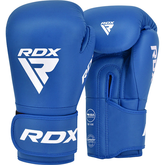 RDX Gants de boxe pour compétitions amateurs Bleu