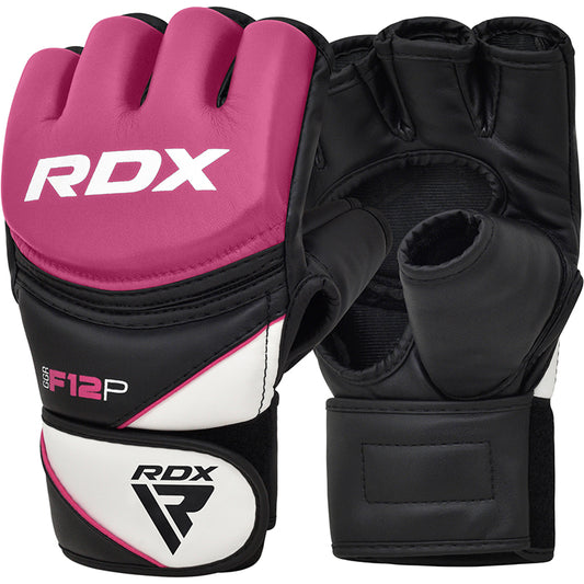 RDX F12 Femmes Rose MMA Gants de Grappling