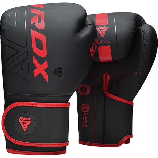 RDX F6 Kara Gants de Boxe Noir 6oz