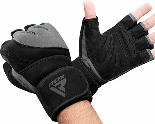 RDX L4 Gants Mitaines de Musculation Gants d'Haltérophilie
