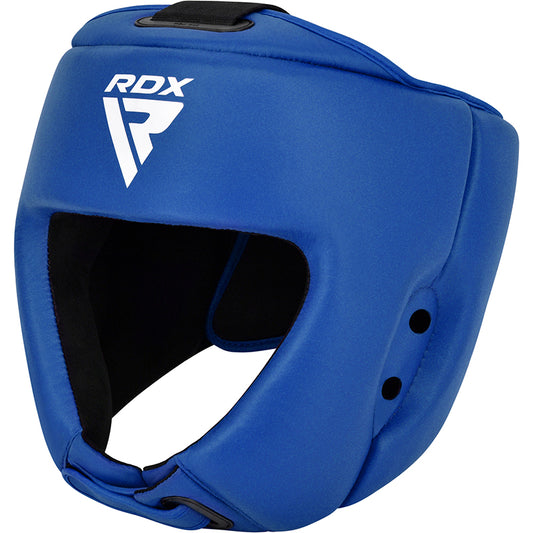 RDX Protège-tête en cuir IBA Approved Bleu