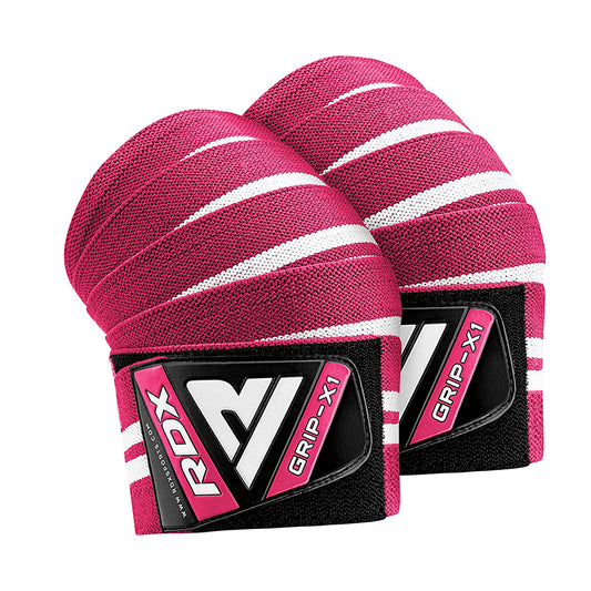 RDX K4 Bandes de genoux pour les exercices de musculation et d'haltérophilie
