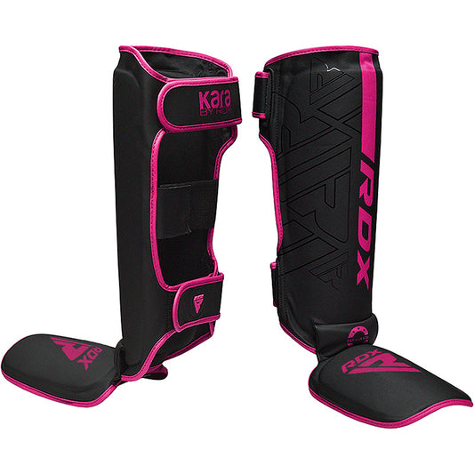 RDX F6 KARA MMA Protège-Tibias Cuir PU