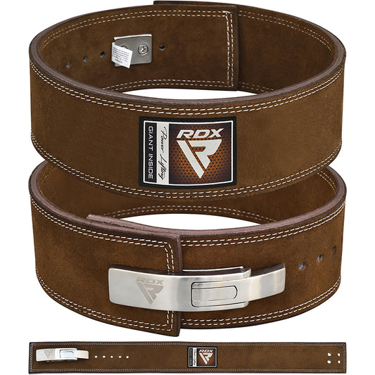 RDX / CEINTURE DE MUSCULATION 10CM DE LARGE EN CUIR APPROUVÉE PAR L'USPA ET LE CONGRÈS MONDIAL DE POWERLIFTING