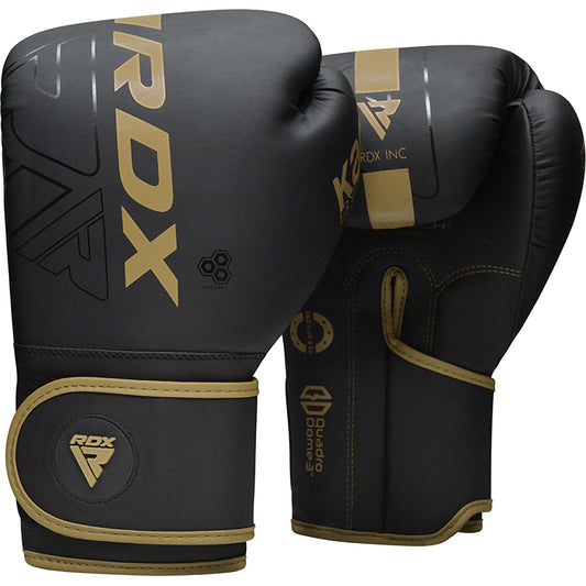 RDX F6 Kara Gants de Boxe Noir 6oz