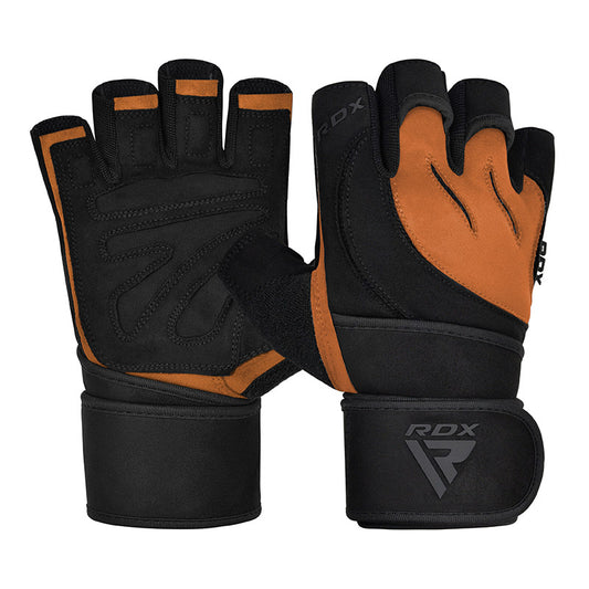 RDX L4 Gants Mitaines de Musculation Gants d'Haltérophilie