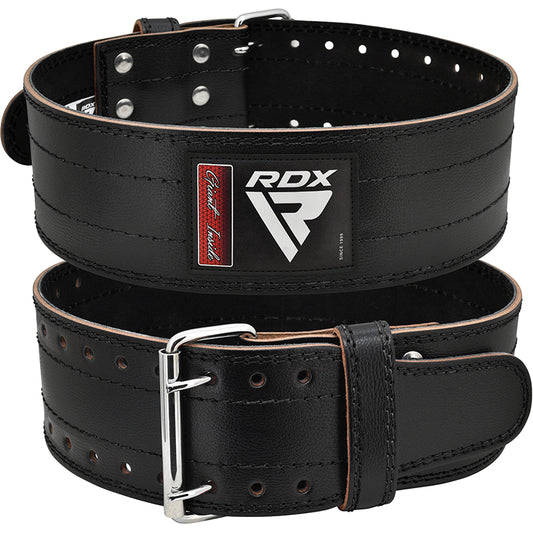 RDX RD1 4"  Ceinture De Gymnastique En Cuir