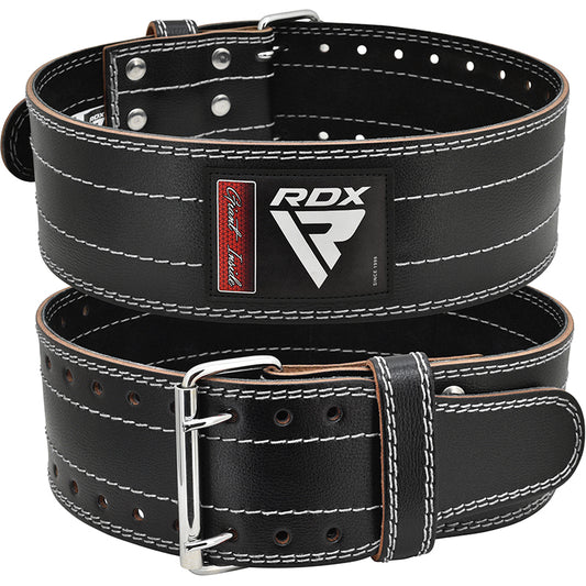 RDX RD1 4"  Ceinture De Gymnastique En Cuir