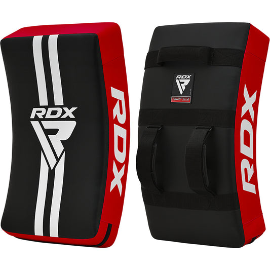 RDX T1 Bouclier de frappe incurvé et rembourré en gel avec poignées en nylon