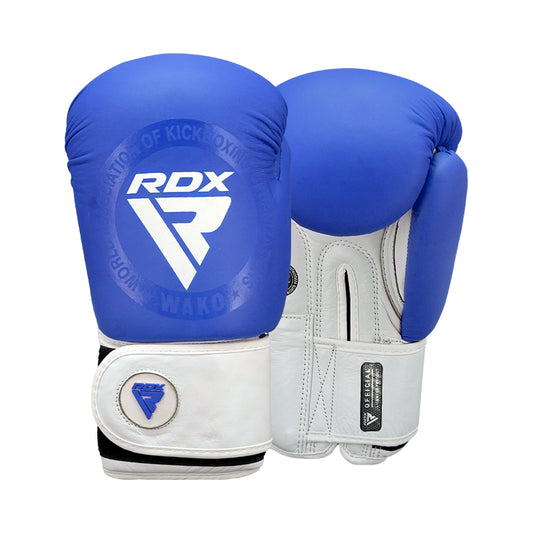 RDX T1 WAKO Gants de boxe bleu