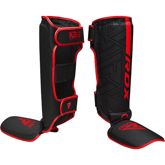 RDX F6 KARA MMA Protège-Tibias Cuir PU